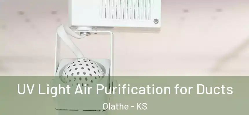 UV Light Air Purification for Ducts Olathe - KS